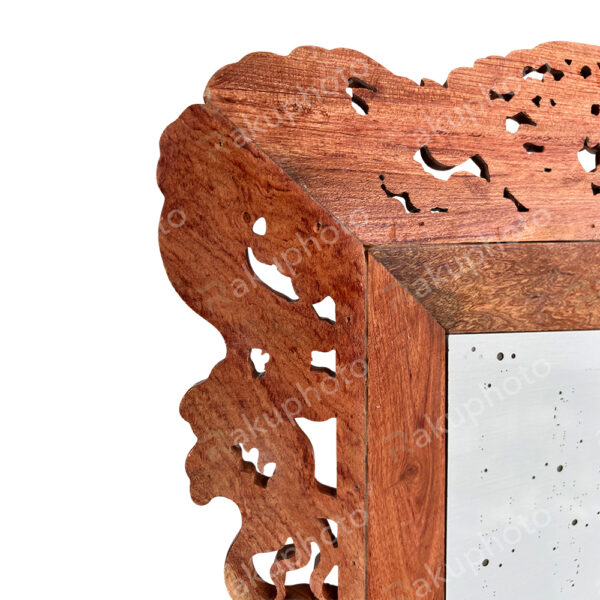 Khung hình gỗ hương cao cấp 20x30 - Khung ảnh thờ gỗ tự nhiên 004 - Hình ảnh 3