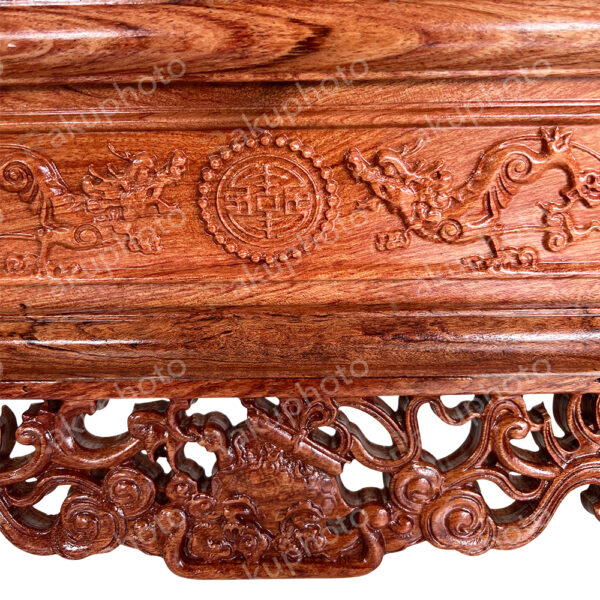 Khung hình gỗ hương cao cấp 20x30 - Khung ảnh thờ gỗ tự nhiên 004 - Hình ảnh 4
