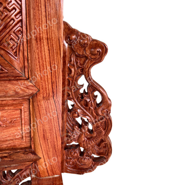 Khung hình gỗ hương cao cấp 20x30 - Khung ảnh thờ gỗ tự nhiên 004 - Hình ảnh 5