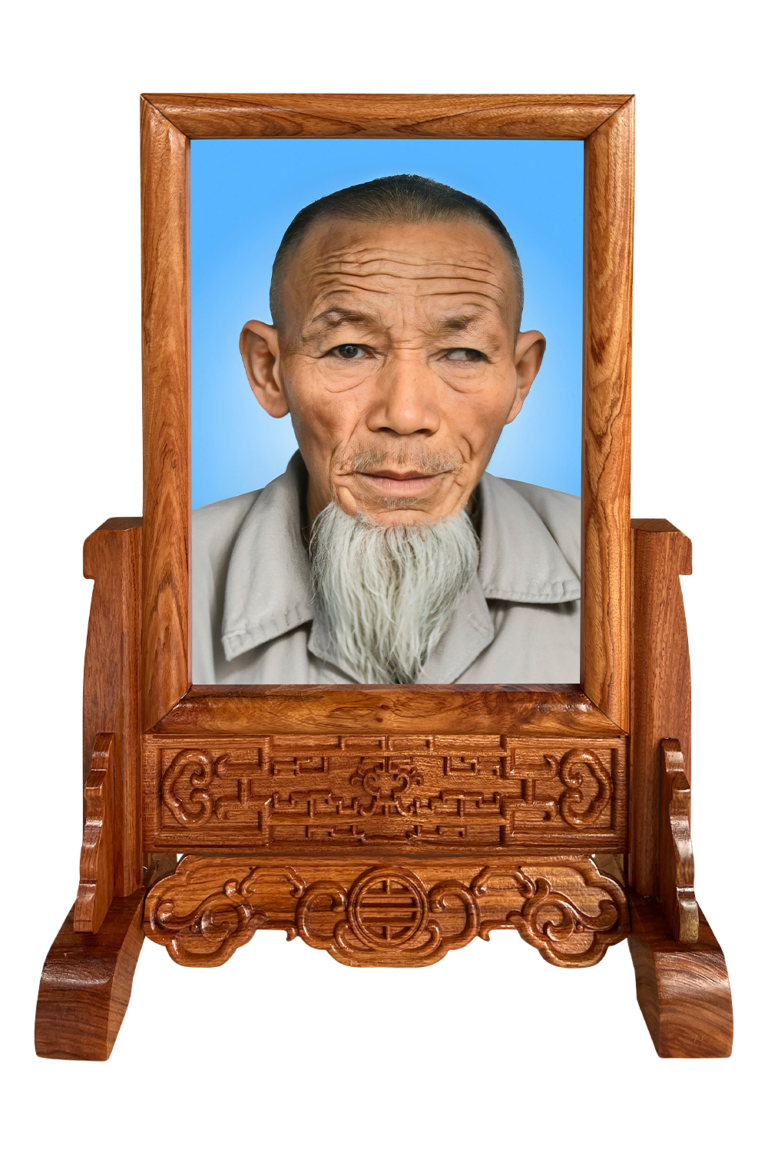 Ảnh thờ đã chỉnh sửa, in và lồng khung gỗ – mẫu 5